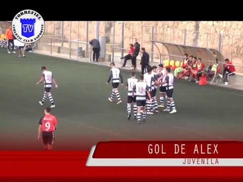 Torrefiel ACE: Gol Alex (Juvenil A vs At Turia)