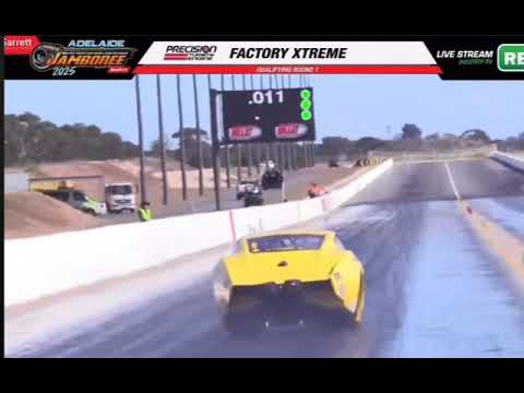 Pac performance accident driver is ok