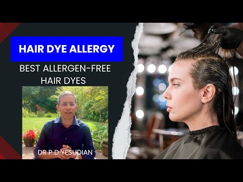 Hair dye allergy  - best allergen free hair dyes
