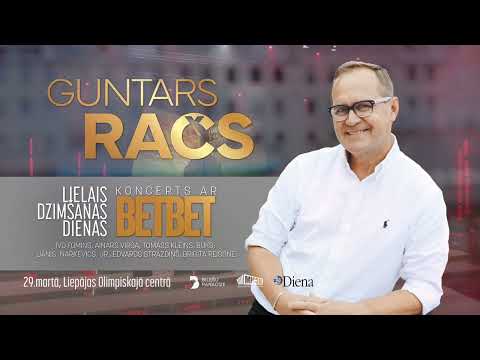 Galerijas bilde 1: Guntars Račs. Lielais Dzimšanas dienas koncerts