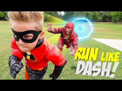 Dash Meets Future Little Flash! (The Incredibles 2 Gear Test) K-City