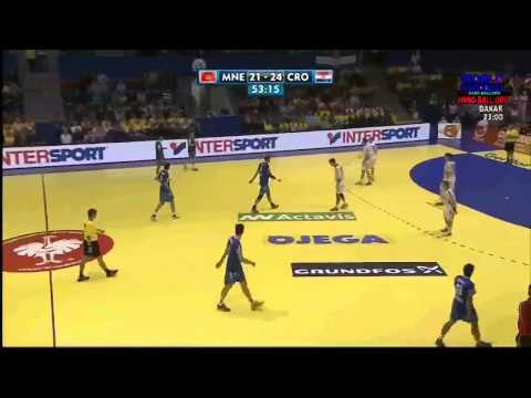 Milos Vujovic Mne vs Cro Euro 2014