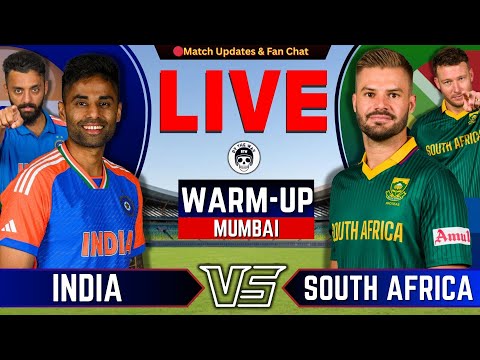 🔴INDIA vs South Africa, Warm-up Match | T20 WC 2026 | IND vs SA Live Score & Update | By Shahid