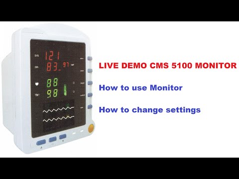 Demo for Contec CMS5100 Monitor 