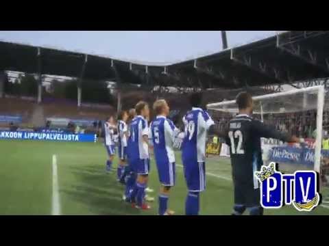 HJK vs. Rapid Wien 21.8.2014 - tunnelmia sekä liikkuvaa kuvaa