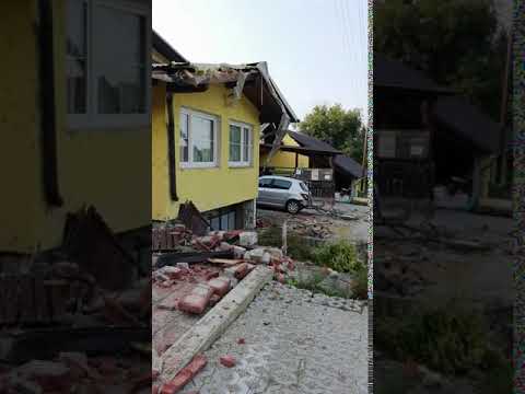 Posledice prometne nesreče v Cezanjevcih