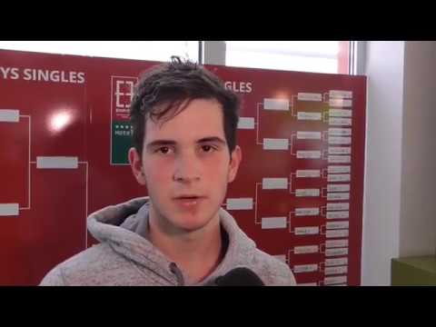 EMPIRE Cup U18 2018: interview, 3R, Samuel PUŠKÁR (SVK) - Samuel PAULOVČÁK (SVK) 6-4 7-6(3)