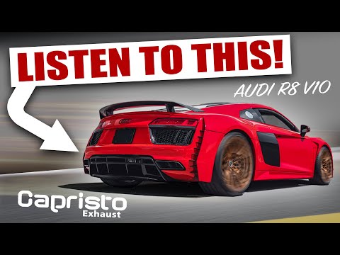 Best Sounding Exhaust for the Audi R8 V10?! Loud Acceleration, Revs and Dyno with Capristo Exhaust