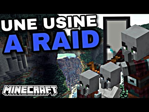 Minecraft : Une usine à raid vraiment top !!!!