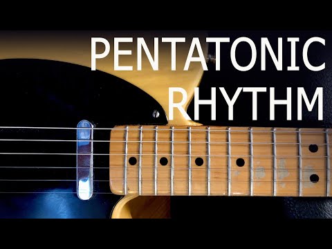 Play RHYTHM GUITAR Using The PENTATONIC Scale