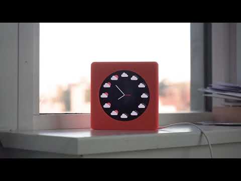Raspberry Pi 'WeatherClock' shows you the hour's forecast - Raspberry Pi