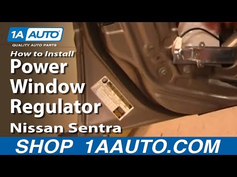 How to Replace Window Regulator 00-05 Nissan Sentra