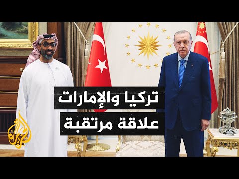 الرئيس التركي رجب طيب أردوغان يستقبل مستشار الأمن القومي الإماراتي