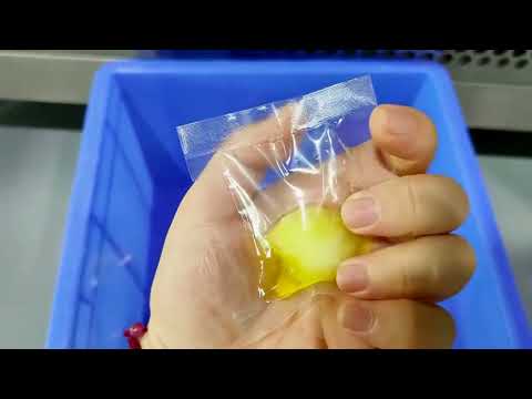 Máquina de embalagem de bolas de algodão iodóforo, enchimento e selador de bolsas pré-fabricadas