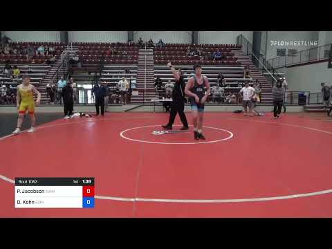 77 Kg Rr Rnd 3 - Payton Jacobson, Sunkist Kids Wrestling Club Vs Dylan Kohn, Edinboro Regional Tra