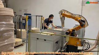 Fuvico Đpv tieen phong ứng dụng Robot khoan mặt ghế thay công nhân trong Cbg