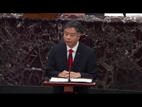 彈劾。特朗普 "用盡了非暴力手段"，國會議員Lieu說： (Impeachment: Trump 'ran out of non-violent options,' Congressman Lieu says)