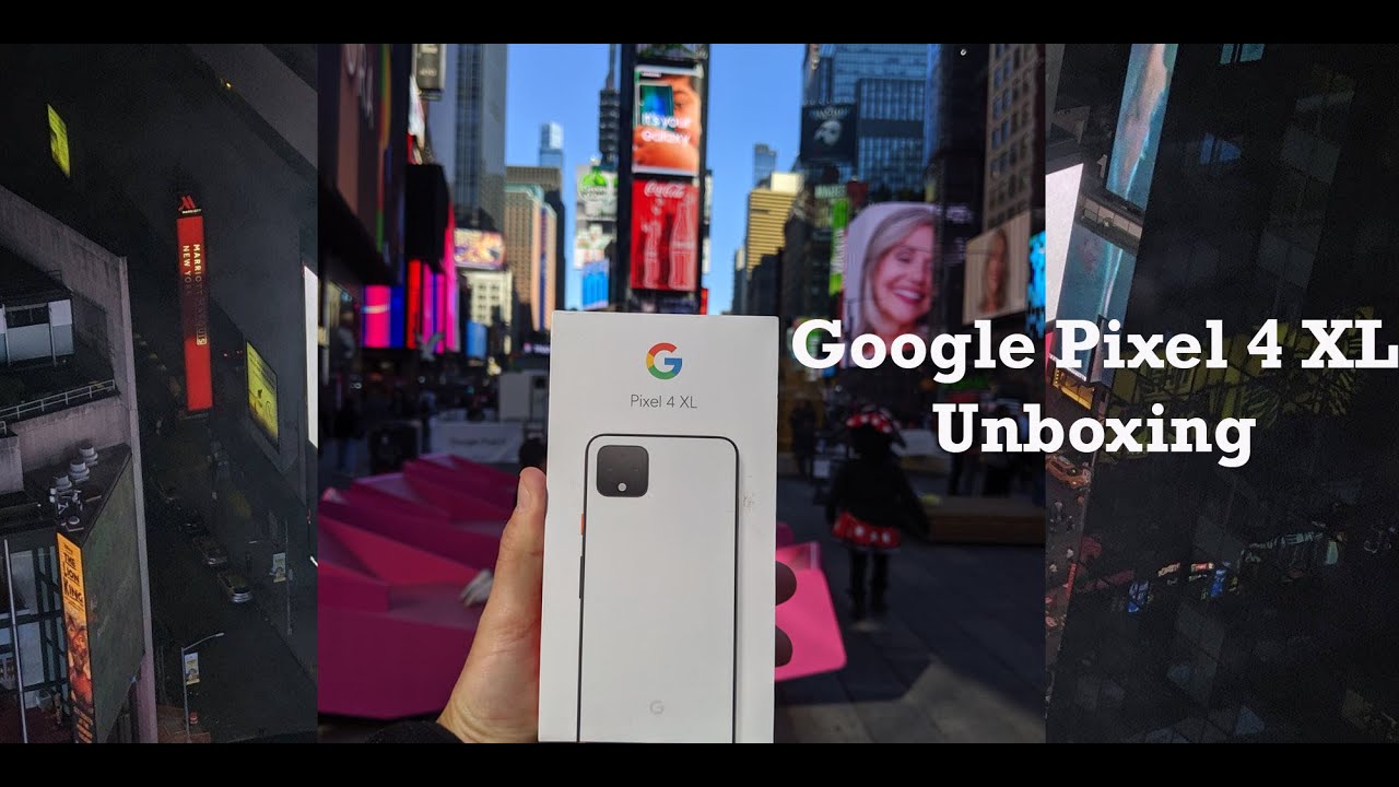 Google Pixel 4 XL White Unboxing