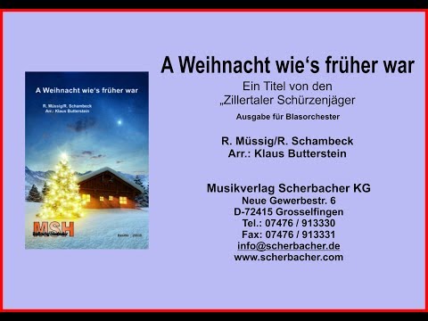A Weihnacht Wies Früher War video