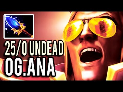 New 9k MMR Invoker Boss by OG.Ana Undead Immortal Killer 25/0 Dota 2