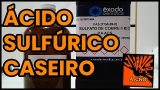 Como Fazer Ácido Sulfúrico Em Casa