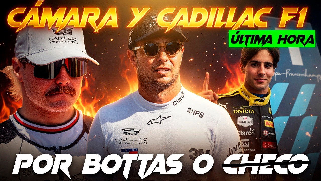 POSTULAN A CÁMARA PARA EL PUESTO EN CADILLAC F1 DE BOTTAS ¡O CHECO!, LLEGAMOS AL FONDO DE LA NOTICIA