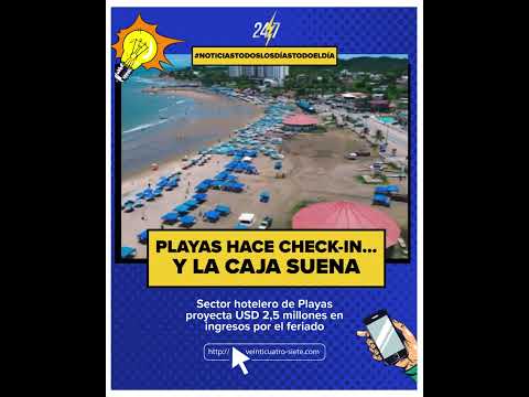 🏖️ Playas hace check-in… y la caja suena