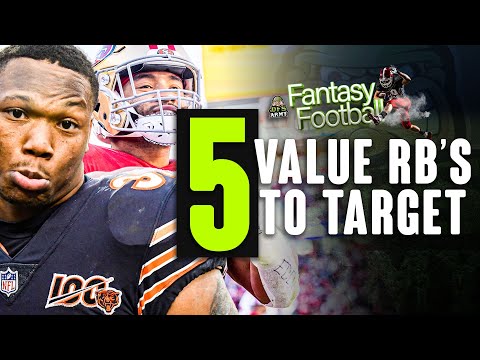 5 RB Values To Help You Crush Your Fantasy Football Draft