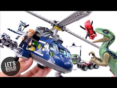 LEGO Jurassic World: Blue's Helicopter Pursuit 75928 - Let's Build!