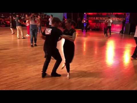 J''n'J Advanced - Prelims - Damian Gruszczyński and Raisa Khismatullina - Riga Summer Swing 2018