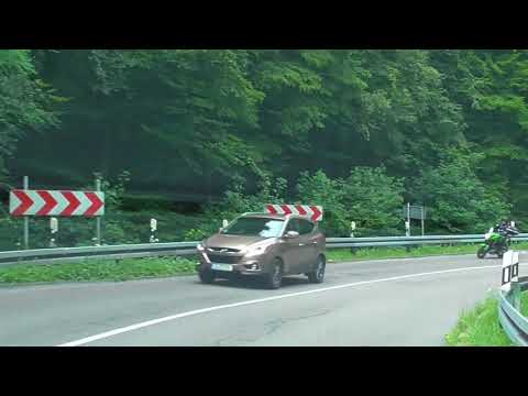 Bergheimer Steige Abfahrt nach Stuttgart Weilimdorf