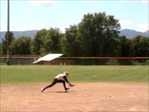 Breanna Saltzgaver Softball skills