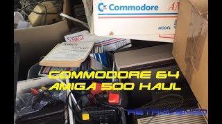 Commodore 64 Amiga 500 Haul another Commodore adventure