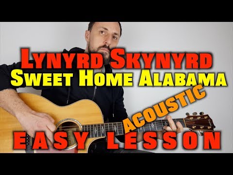 Sweet Home Alabama Acoustic Guitar Lesson