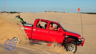 Silver Lake Sand Dunes HOTDOGGING the Dunes