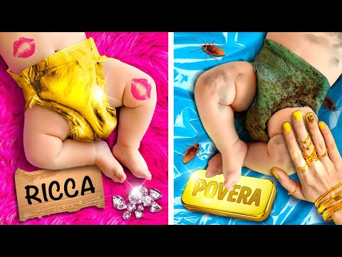 Una ragazza POVERA viene adottata da MILIARDARI- Mia madre ama di più mia SORELLA su La La Vita