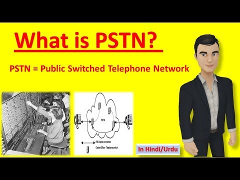 What is PSTN ? | Public Switched Telephone Network ? (in hindi)