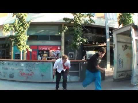 Summertime. Parkour.