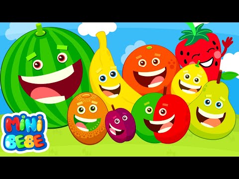 Meyveleri Öğreniyoruz - Meyveleri Sevdiren Çocuk Şarkısı | MiniBebe