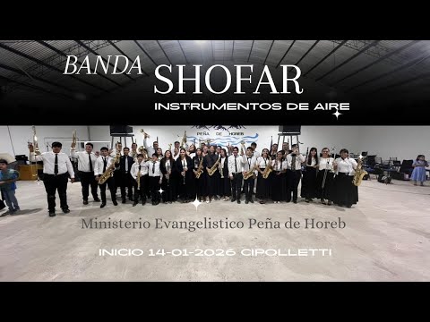 Banda Shofar| Libre Estoy- Himno 32 de Sion//Cipolletti, Río Negro