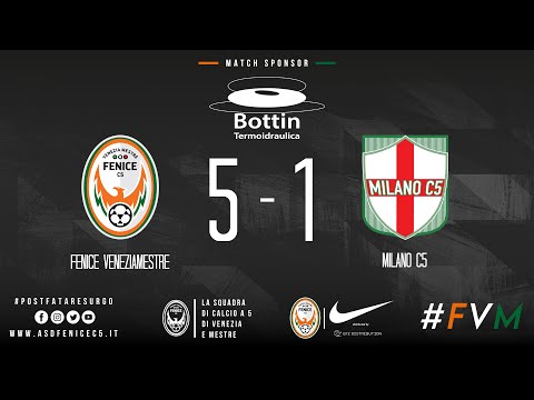H | Fenice Veneziamestre 5-1 Milano C5 | Giornata 17