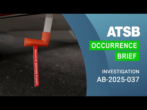 Remove before flight - the importance of pre-flight checks