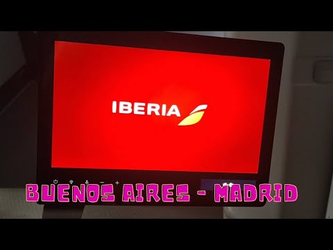 IBERIA - Buenos Aires a Madrid (EZE-MAD) - Turista Premium - Airbus 350-900 Next