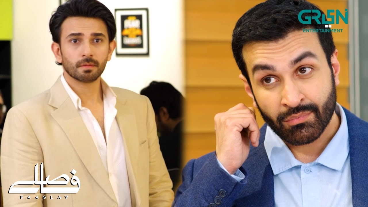 Afsos Ap Logo ki Batain Mein Ne Sun Lee Hein | Faaslay | Ali Ansari - Saboor Aly | Green TV