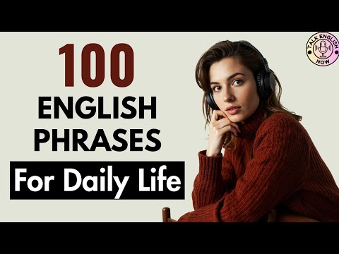100 English Phrases for Daily Conversation | Everyday English Listening & Speaking Practice