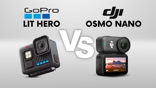 GoPro LIT HERO vs DJI Osmo Nano - Which is the Best Compact Action Cam?