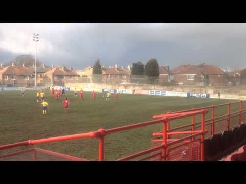 Droylsden 4 vs Ossett Town 1 Evo Stik Division One North 210215