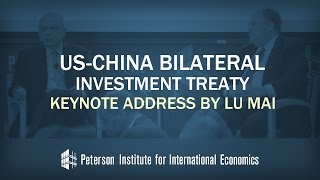 US-China Bilateral Investment Treaty: Keynote Address by LU Mai