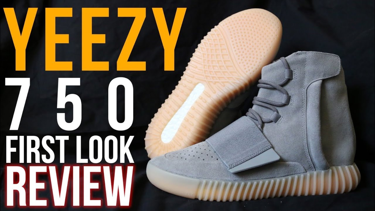 NEW Yeezy 750 Gum Bottom Review! (GLOWS)