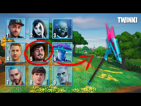 Guess The Skin By Pickaxe #3 - Fortnite Challenge by Twinki